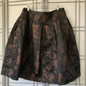 Talbots taffeta voluminous skirt 16